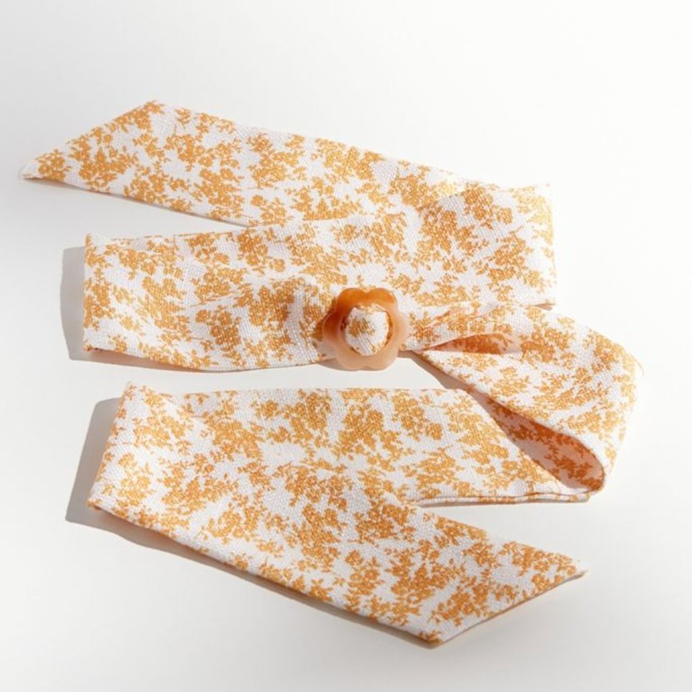 Bijou 3-In-1 Tie Back Headband (Ivory) - Picture 3 of 3